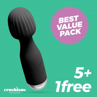 PACK 5 + 1 GRATUITO WANDERLUST MINI VARITA NEGRA CRUSHIOUS