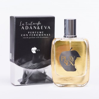 PERFUME COM FEROMONAS ADAN & EVA PARA ELE 50ML TENTACIÓN PLAY SEX