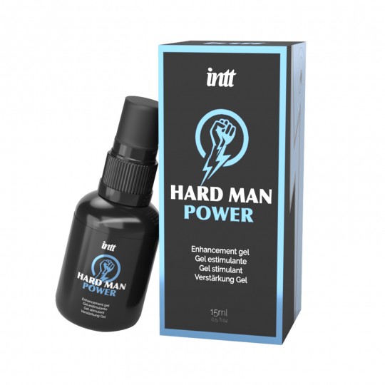 GEL ESTIMULANTE PARA HOMEM HARD MAN POWER INTT 15ML