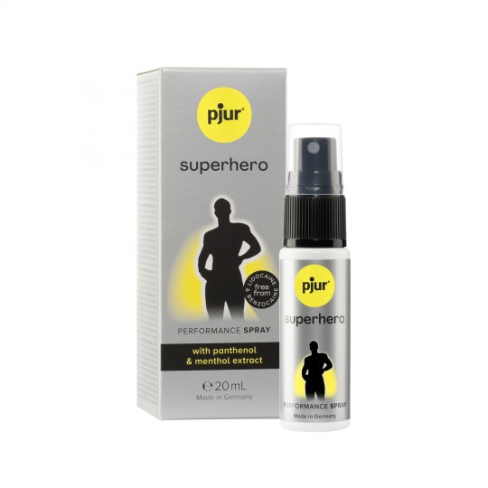 PJUR SUPERHERO PERFORMANCE DELAY SPRAY 20ML