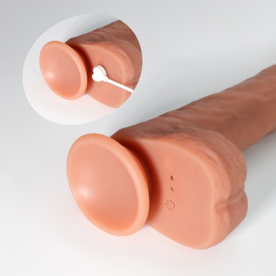 CRUSHIOUS LIQUID SILICONE VIBRATOR INVIKTUS VIBE 7.5 FLESH