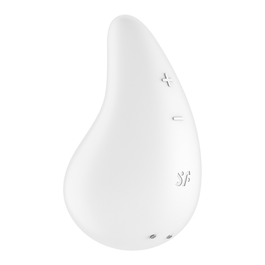 DEW DROP - LAY-ON VIBRATOR - WHITE