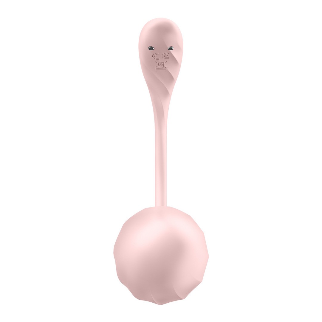 HUEVO VIBRADOR CON APLICACIÓN RIBBED PETAL CONNECT APP ROSA SATISFYER