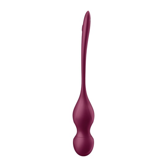 LOVE BIRDS VARY - CONNECT APP PELVIC FLOOR TRAINING - WINE RED