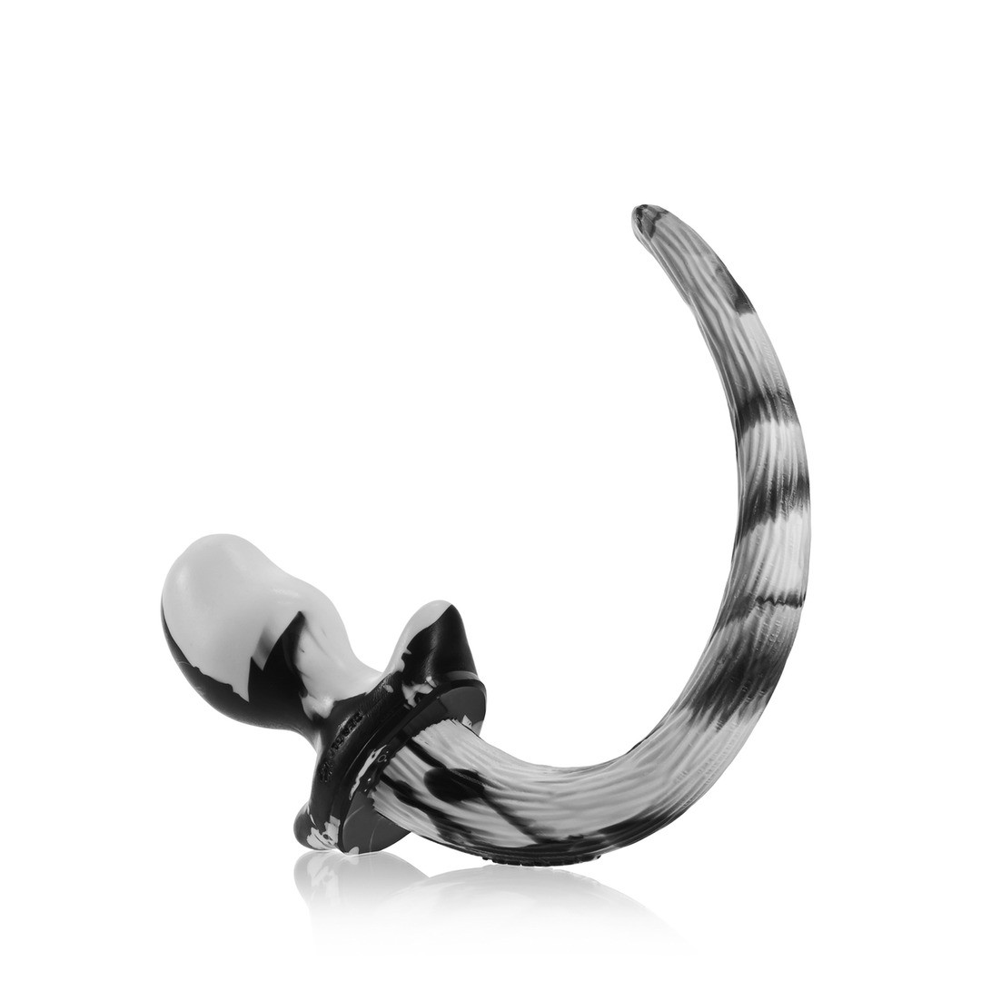 PUPPY TAIL - BEAGLE - BLACK/WHITE