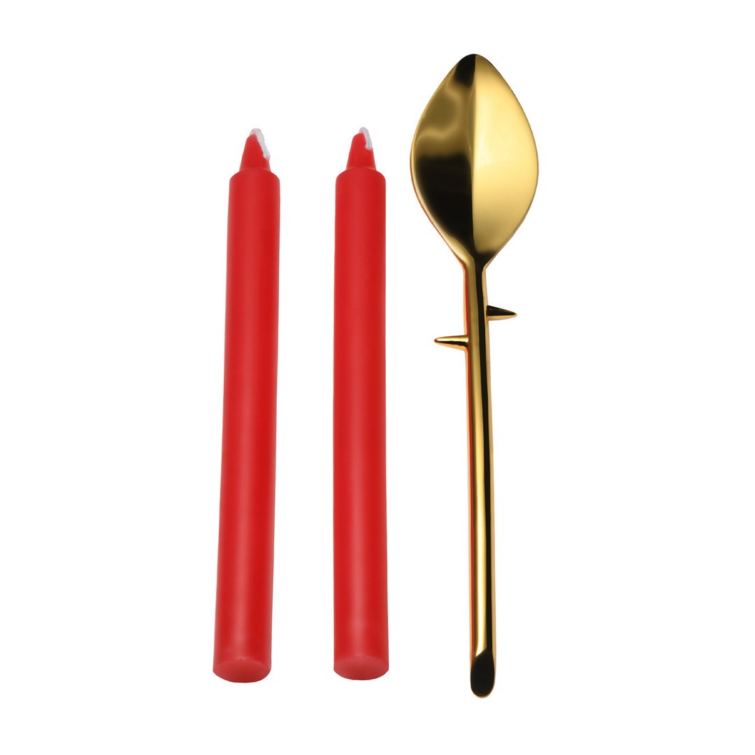 DRIP SENSATION - SPOON AND DRIP CANDLE SET