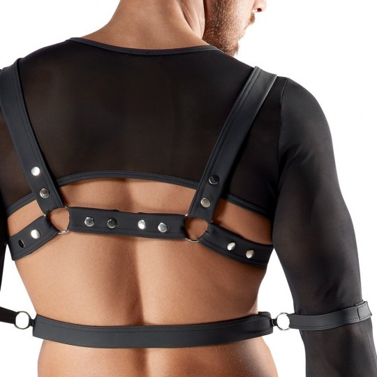 CONJUNTO DE 4 PEÇAS SVENJOYMENT BONDAGE PRETO