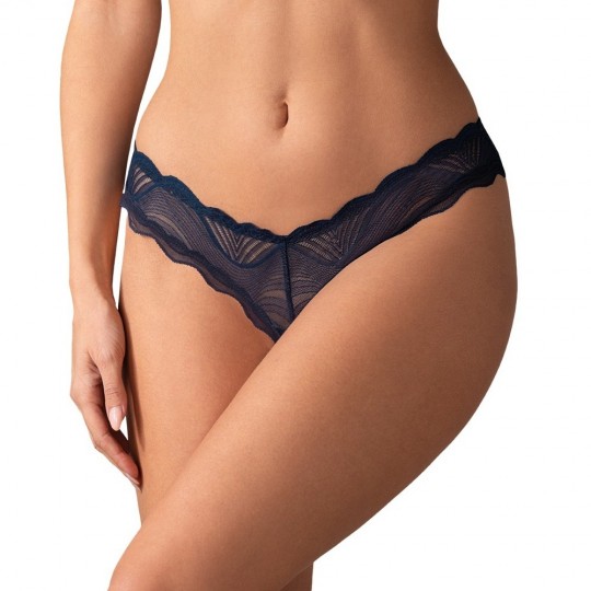 STRING AVEC OUVERTURE NIGHTLY BLEU OBSESSIVE