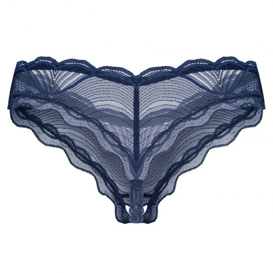 STRING AVEC OUVERTURE NIGHTLY BLEU OBSESSIVE