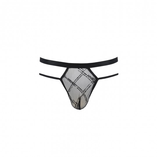 PASSION THONG COLLIN BLACK