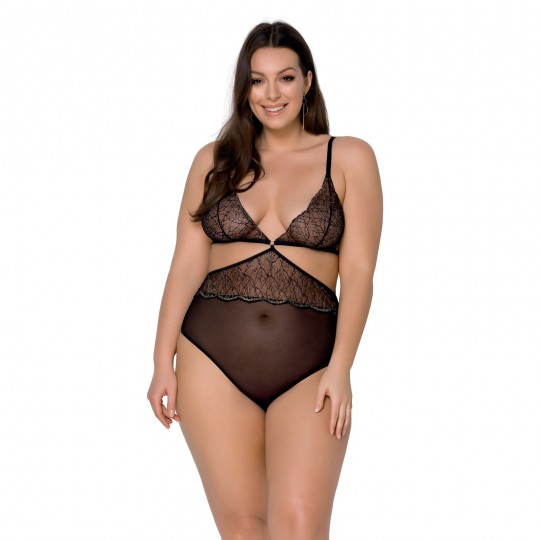 BODY AMBERLY NOIR TAILLE REINE PASSION