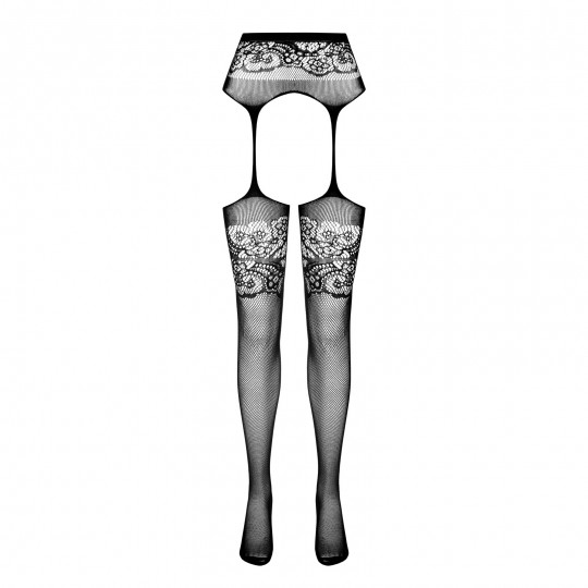 COLLANTS COM EFEITO DE LIGAS S029 BRANCAS EROTIC LINE PASSION