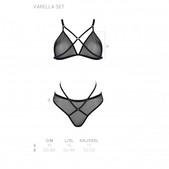 VARELLA SET BLACK  - ECO PASSION