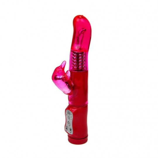 VIBRADOR DEEP DOLPHIN ROJO LIBID TOYS