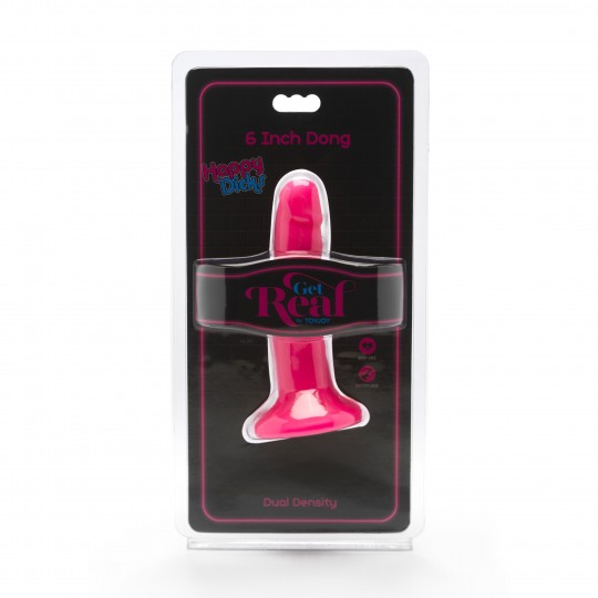 DILDO HAPPY DICKS DONG 7.5 INCH ROSA GET REAL