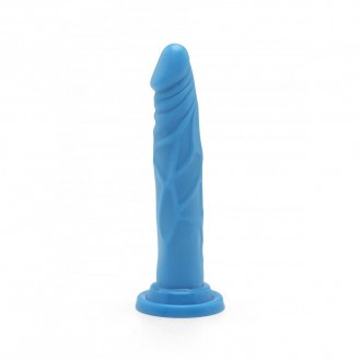 GODE HAPPY DICKS DONG 7.5 INCH BLEU GET REAL