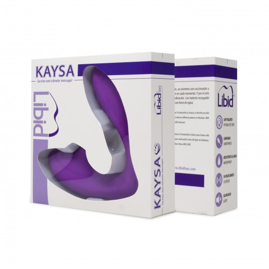 VIBRADOR KAYSA MORADO LIBID TOYS