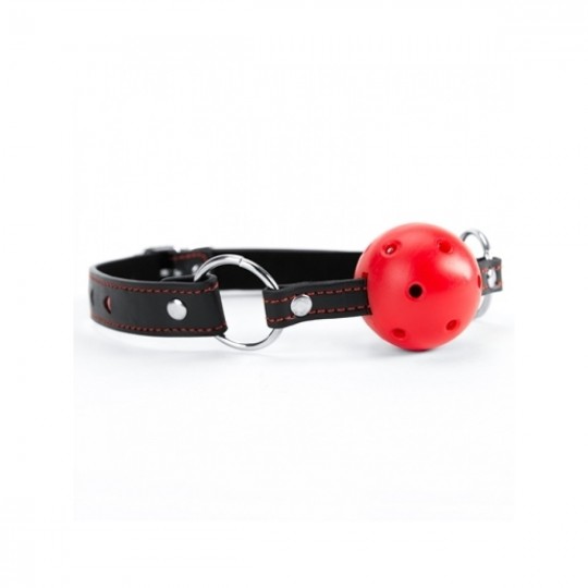 ARGUS FETISH RED HEART BALL GAG