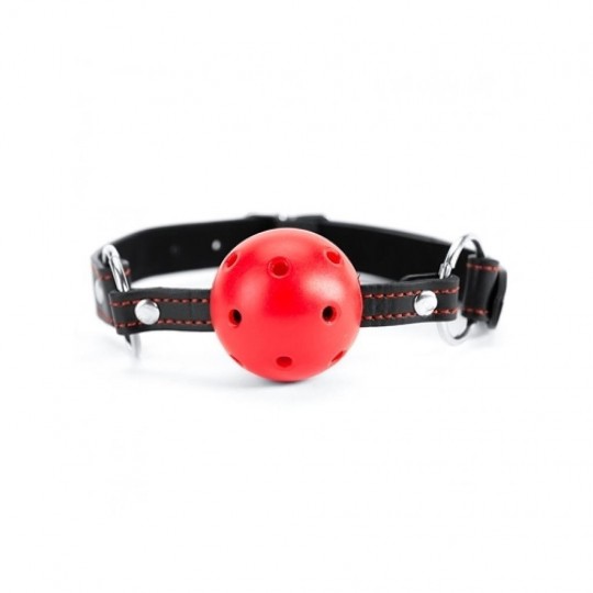 ARGUS FETISH RED HEART BALL GAG