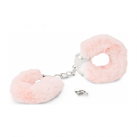 ARGUS FETISH FURRY CUFFS PINK 