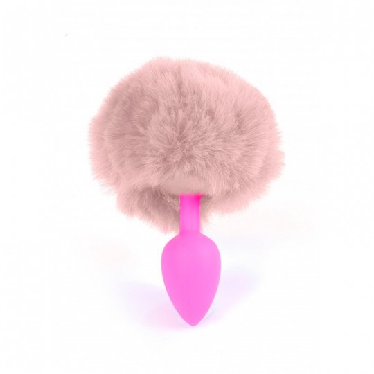 BOSS SERIES PLUG BUNNY TAIL PINK