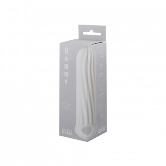 FUNDA CON EXTENSIÓN PARA EL PENE HOMME WIDE BLANCO LOLA GAMES 11-15CM