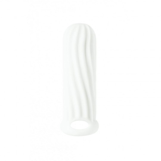 MANGA COM EXTENSÃO PARA O PÉNIS HOMME WIDE BRANCO LOLA GAMES 11-15CM