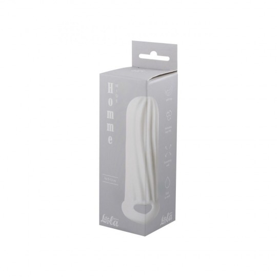 FUNDA PARA EL PENE HOMME WIDE BLANCO LOLA GAMES 9-12CM