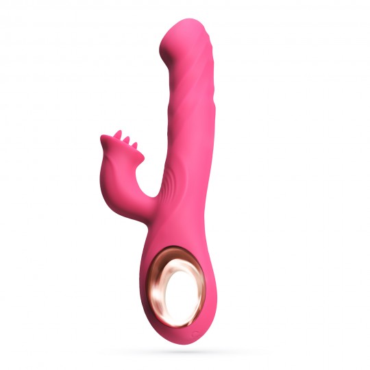 VIBRATEUR LAPIN AVEC TORSION MIRENCA CRUSHIOUS