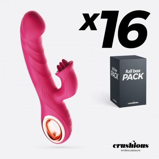 PACK DE 16 VIBRADOR RABBIT DE RETUERZO MIRENCA CRUSHIOUS