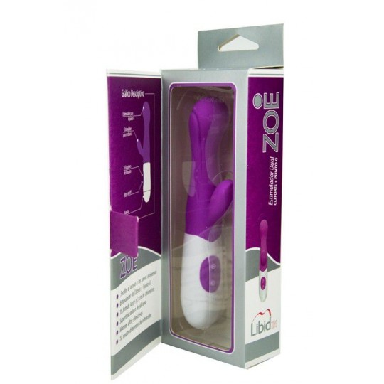 VIBRADOR ZOE MORADO LIBID TOYS