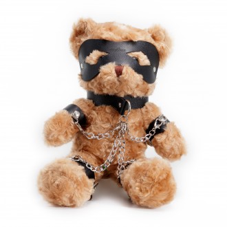 OSO TEDDY BONDAGE CRUSHITO NEGRO 32CM CRUSHIOUS