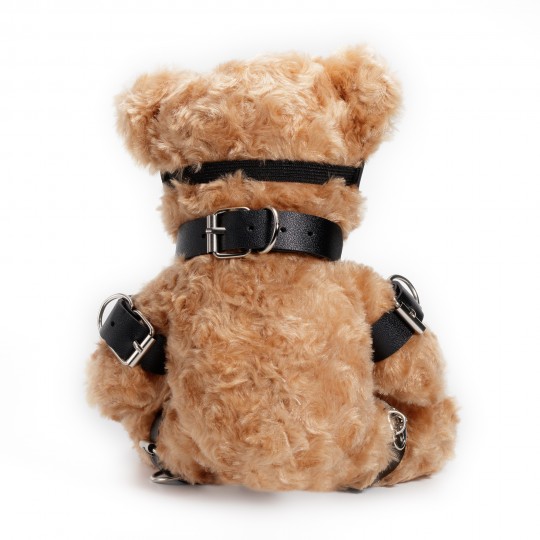 CRUSHIOUS CRUSHITO BONDAGE TEDDY BEAR BLACK 31CM