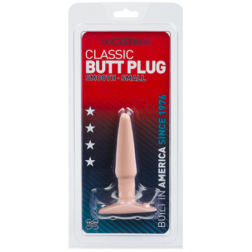 PLUG ANAL DOC JOHNSON CLASSIC BUTT PLUG FLESH SMALL