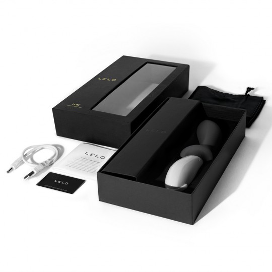 LELO LOKI RECHARGEABLE VIBRATOR BLACK