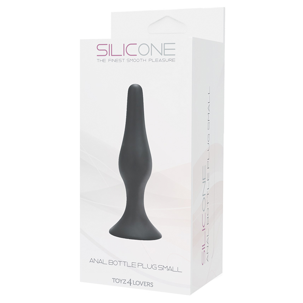 ANAL BOTTLE PLUG BLACK SMALL