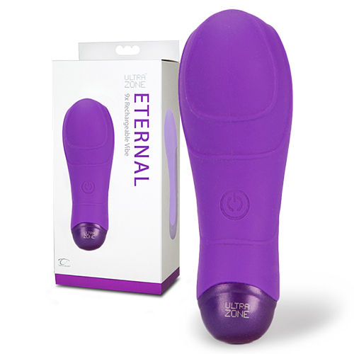 VIBRADOR RECARGABLE ETERNAL MORADO