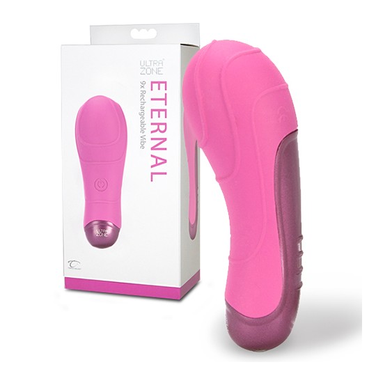 VIBRADOR RECARGABLE ETERNAL ROSA