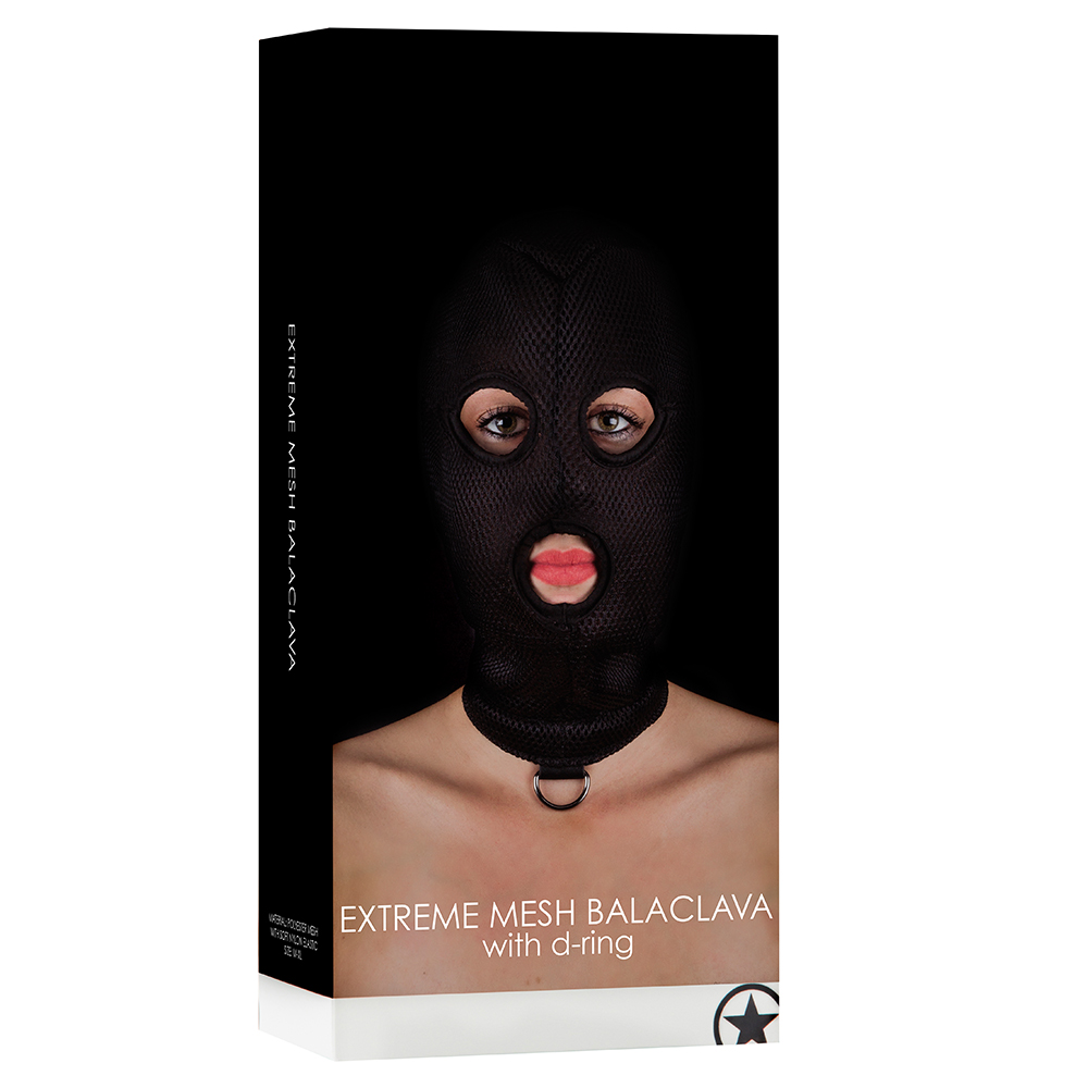 MASCHERA BALACLAVA A MAGLIA ESTREMA AHI! NERO