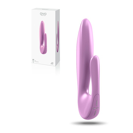 VIBRADOR RECARREGÁVEL J2 OVO ROSA