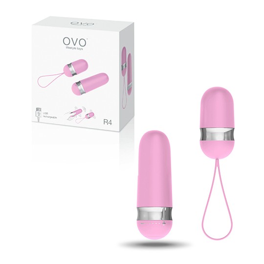 OVO R4 RECHARGEABLE EGG PINK