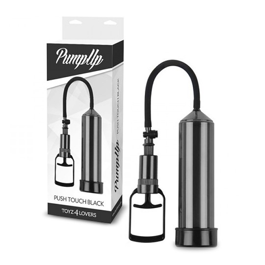 PUSH TOUCH PENIS PUMP BLACK