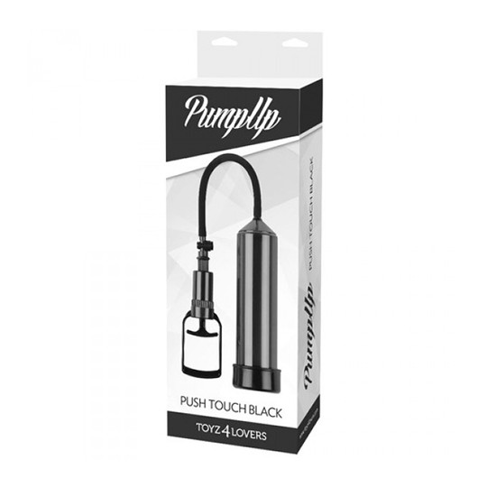 PUSH TOUCH PENIS PUMP BLACK