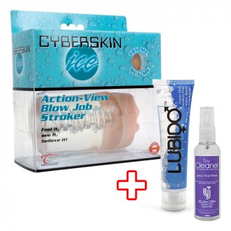 PACK ACTION-VIEW MOUTH + LUBRICANT + TOY CLEANER