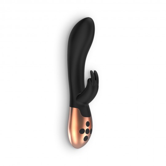 VIBRADOR CON CALENTAMIENTO RECARGABLE OPULENT ELEGANCE NEGRO