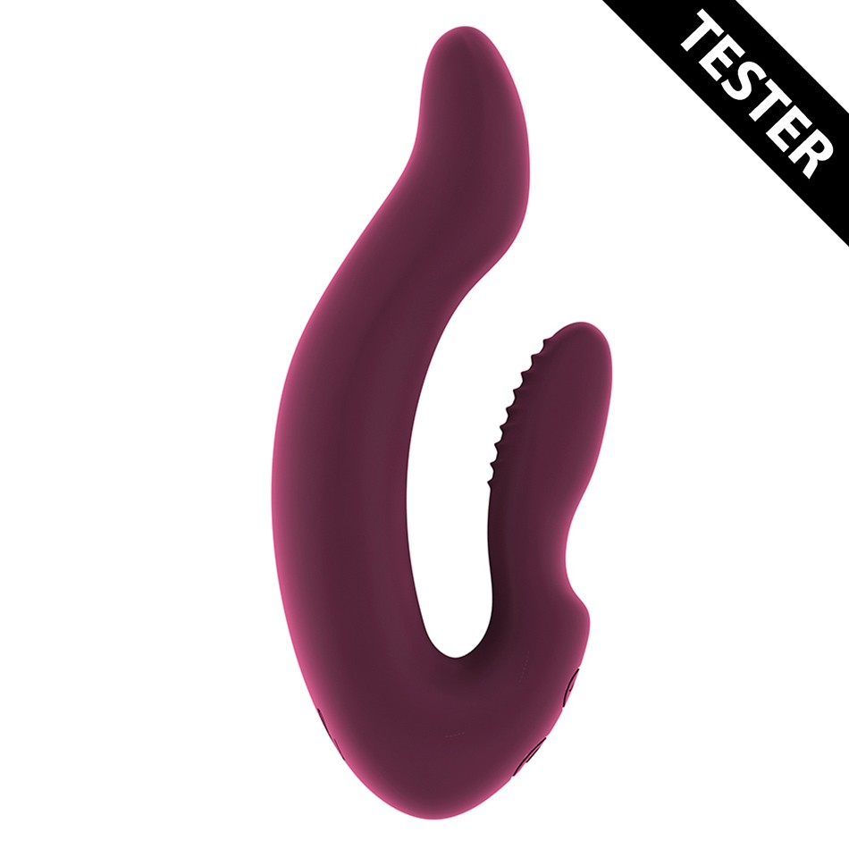 VIBRADOR RECARGABLE HAYDEN JIL TESTER ROSA