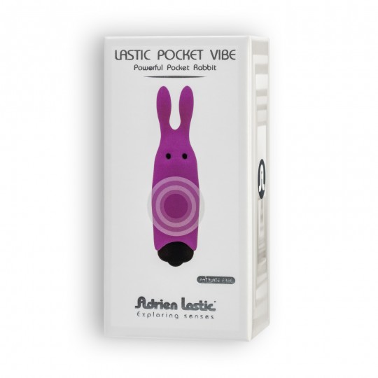 ADRIEN LASTIC POCKET VIBE VIBRATING BULLET PURPLE