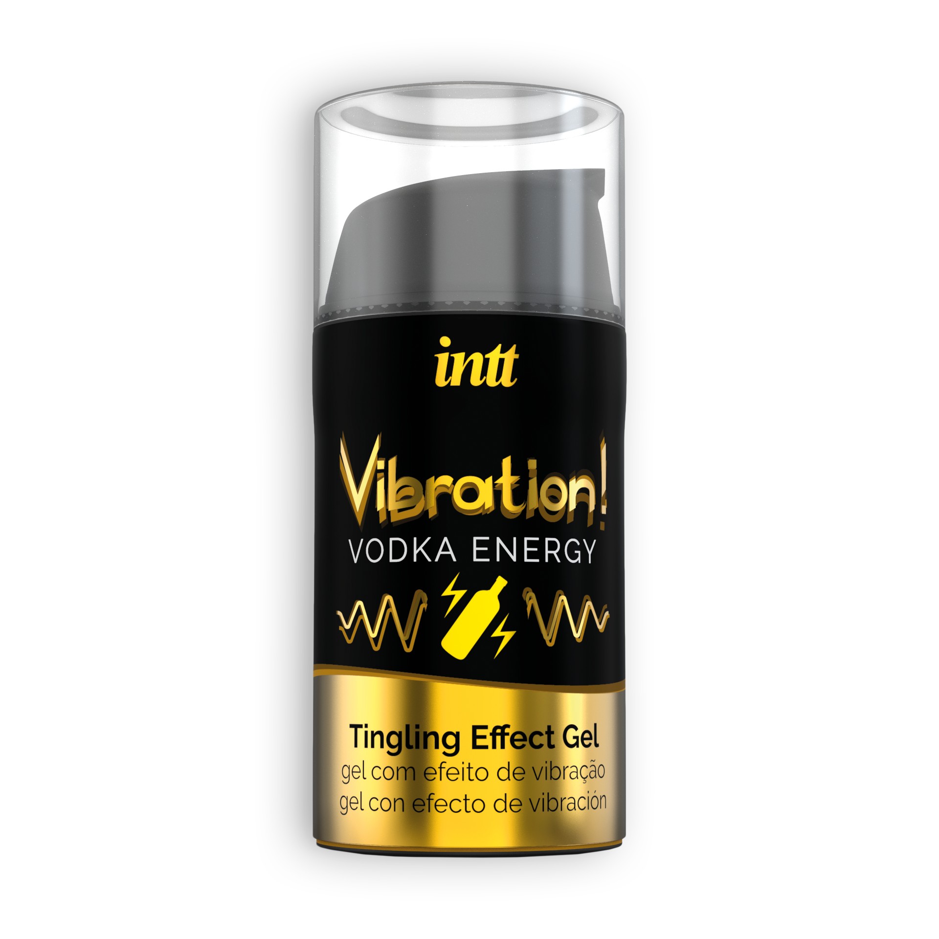 GEL COM VIBRAÇÃO VIBRATION VODKA INTT 15 ML