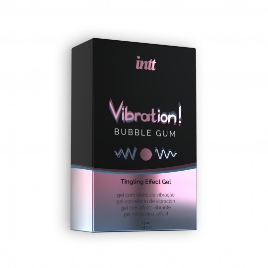 GEL COM VIBRAÇÃO VIBRATION PASTILHA INTT 15 ML