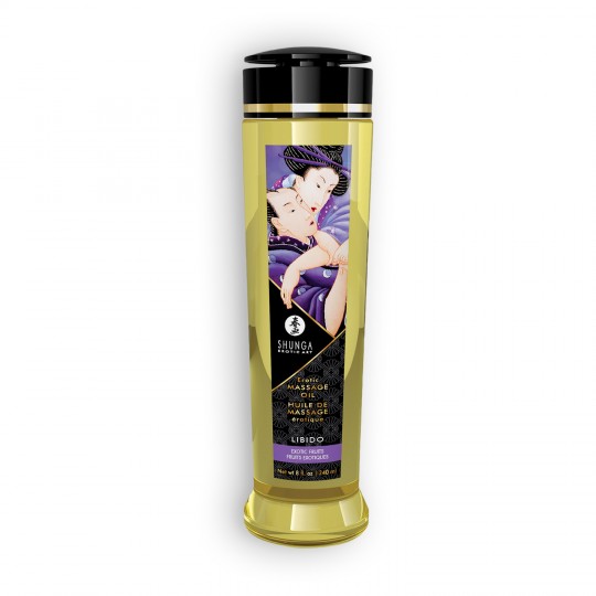 OLIO DA MASSAGGIO SHUNGA LIBIDO FRUTTA ESOTICA 240ML